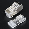 8P8C-F-RV Shielded 2 Pieces with insert 0.6mm