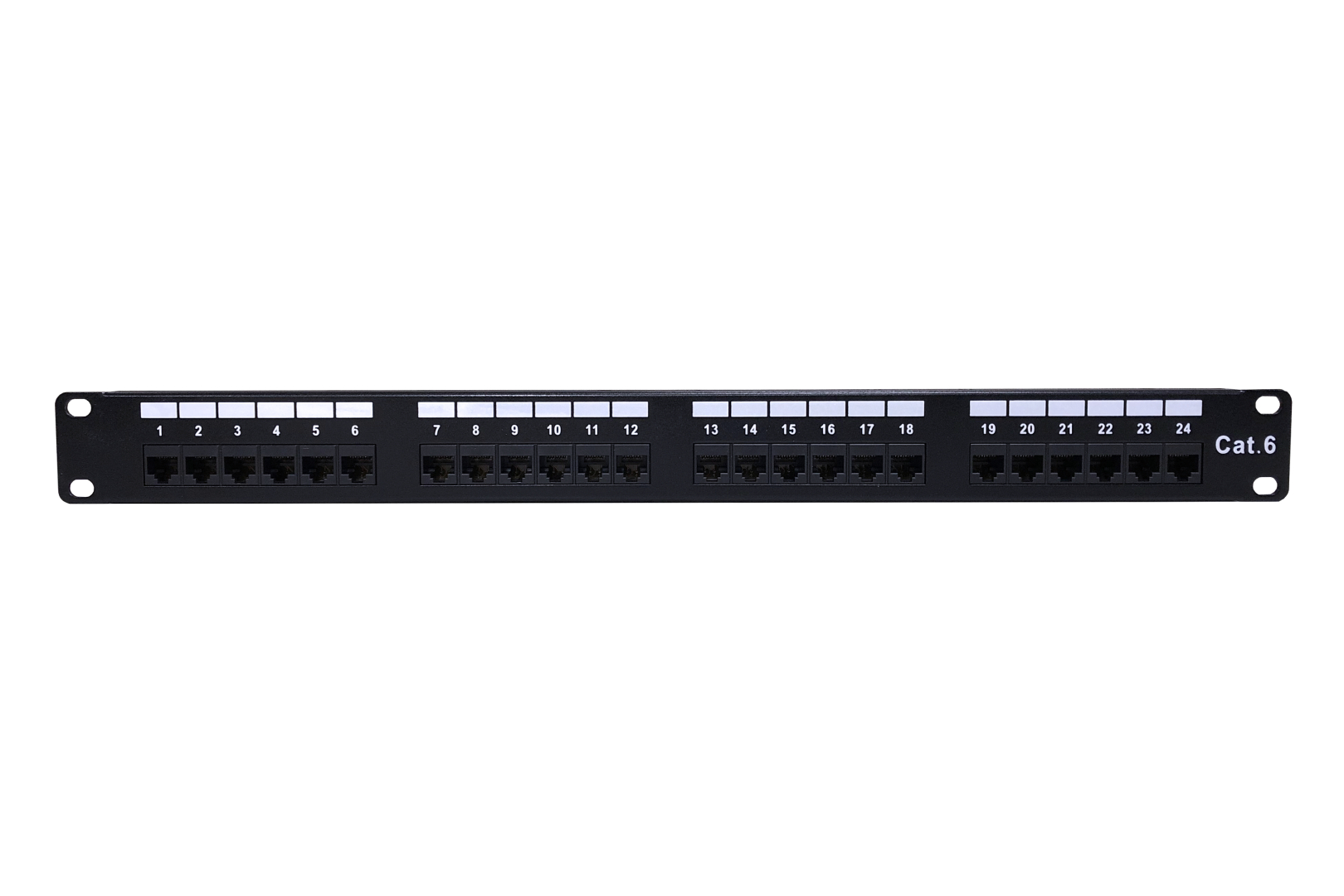 PP-PM06-02 C6 24-Port Patch Panel 19" 1U - UTP
