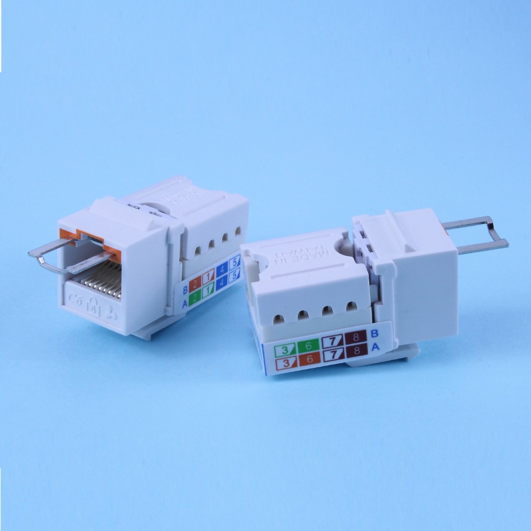 KJ-PM6AL-03 C6A Keystone Jack UTP