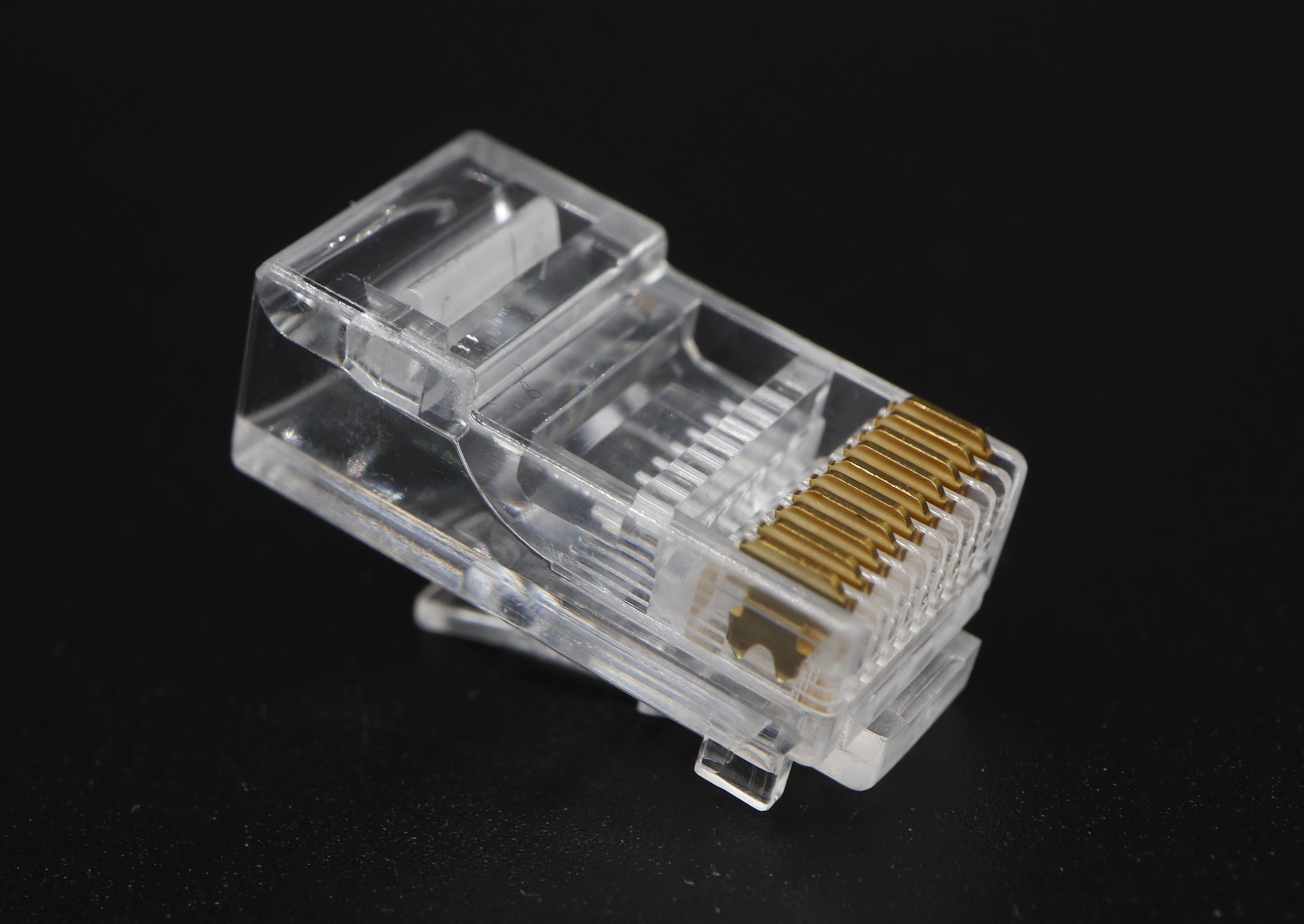 P10-K14 RJ45 Modular Plug 10P10C-R UTP - Down key