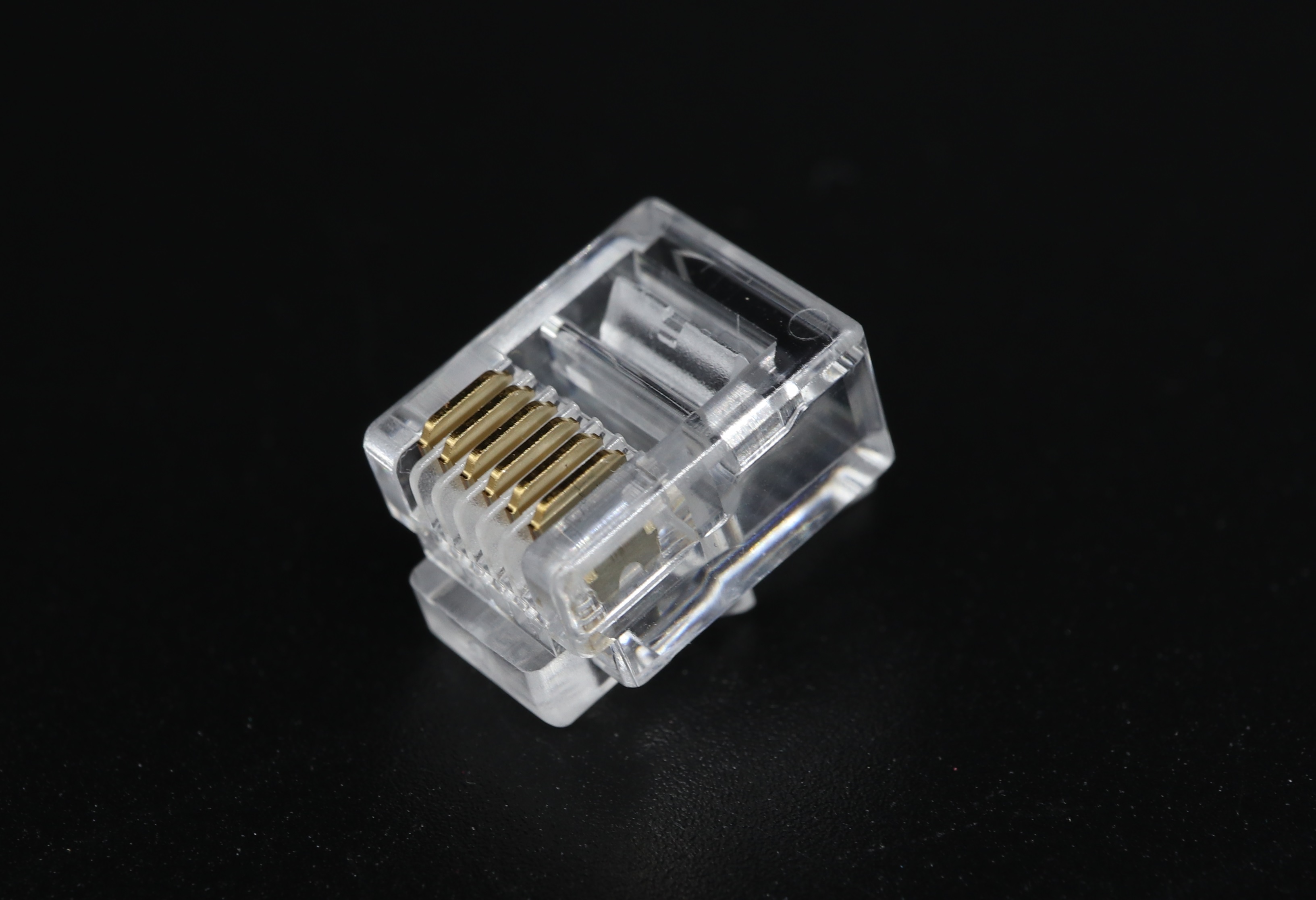 P6-001 RJ12 Modular Plug  6P6C-F UTP 